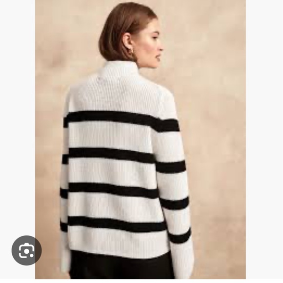 BANANA REPUBLIC Mariner Stripe Sweater - Picture 2 of 7
